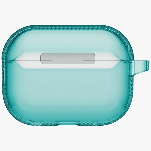 Etui UNIQ Glase Pro do Apple AirPods Pro 3 Lock Case turkusowy