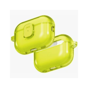 Etui UNIQ Glase Pro do Apple AirPods Pro 3 Lock Case żółty