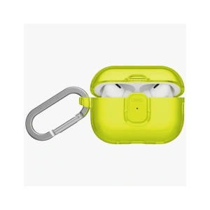 Etui UNIQ Glase Pro do Apple AirPods Pro 3 Lock Case żółty