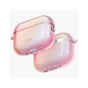 Etui UNIQ Iridescia do Apple AirPods Pro 3 Hang Case pink prism