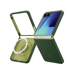 Etui Spigen Nano Pop Mag MagSafe do Samsung Galaxy Z Flip 7 Avo Green