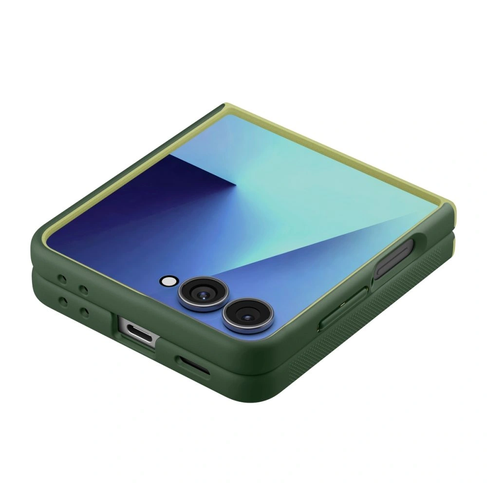 Etui Spigen Nano Pop Mag MagSafe do Samsung Galaxy Z Flip 7 Avo Green
