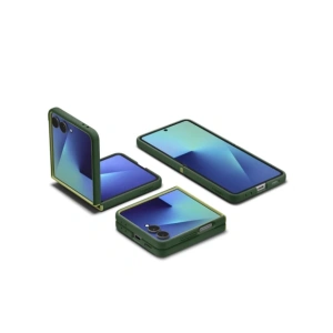 Etui Spigen Nano Pop Mag MagSafe do Samsung Galaxy Z Flip 7 Avo Green