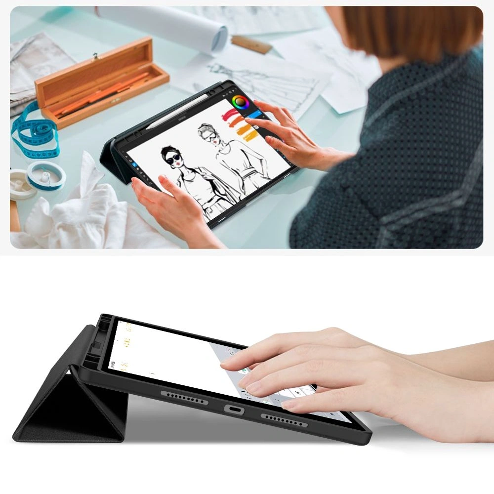 Etui Tech-Protect SmartCase Pen do Lenovo Idea Tab Plus 12.1 TB-361 Black