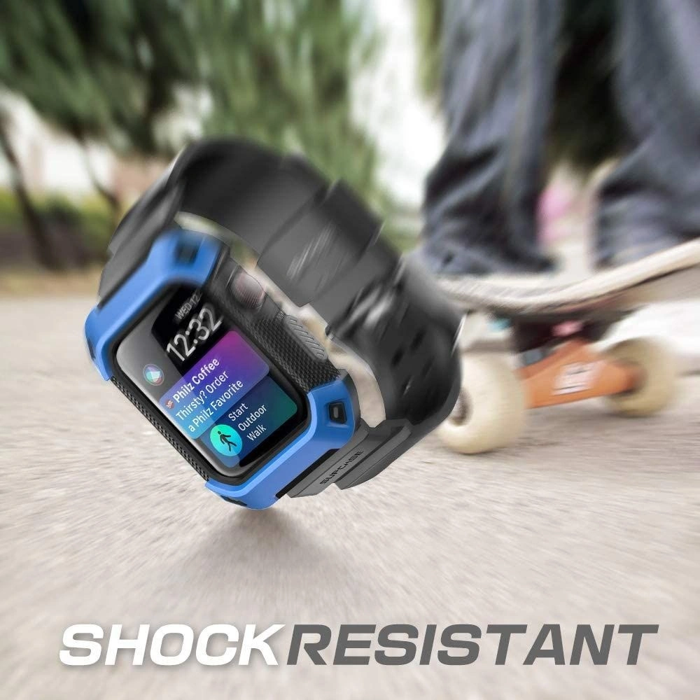 Hurtownia GSM - Pasek Supcase Unicorn Beetle Pro Apple Watch 4/5/6/7/SE 44/45mm modrý - SPC120BLU - {ean13} - Hurt