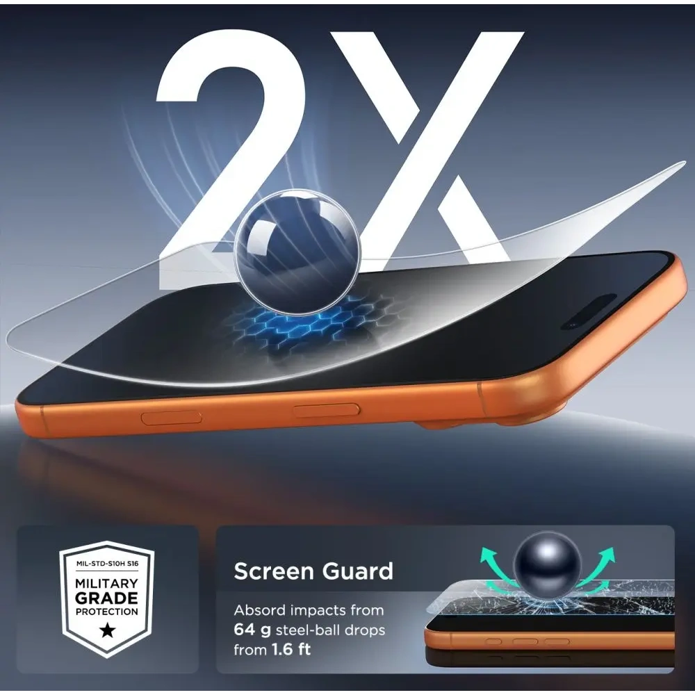 Szkło hartowane Tech-Protect Bundle do Apple iPhone 15 Pro Max Clear [10 PACK]