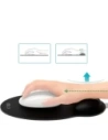 Podkładka Tech-Protect A200 Mouse Pad With Gel Wrist Rest 25x22.5cm Black