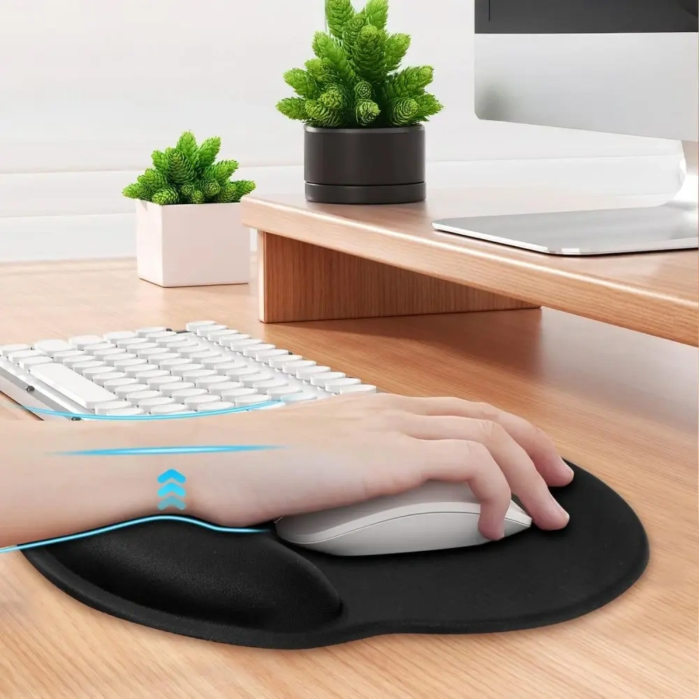 Podkładka Tech-Protect A200 Mouse Pad With Gel Wrist Rest 25x22.5cm Black