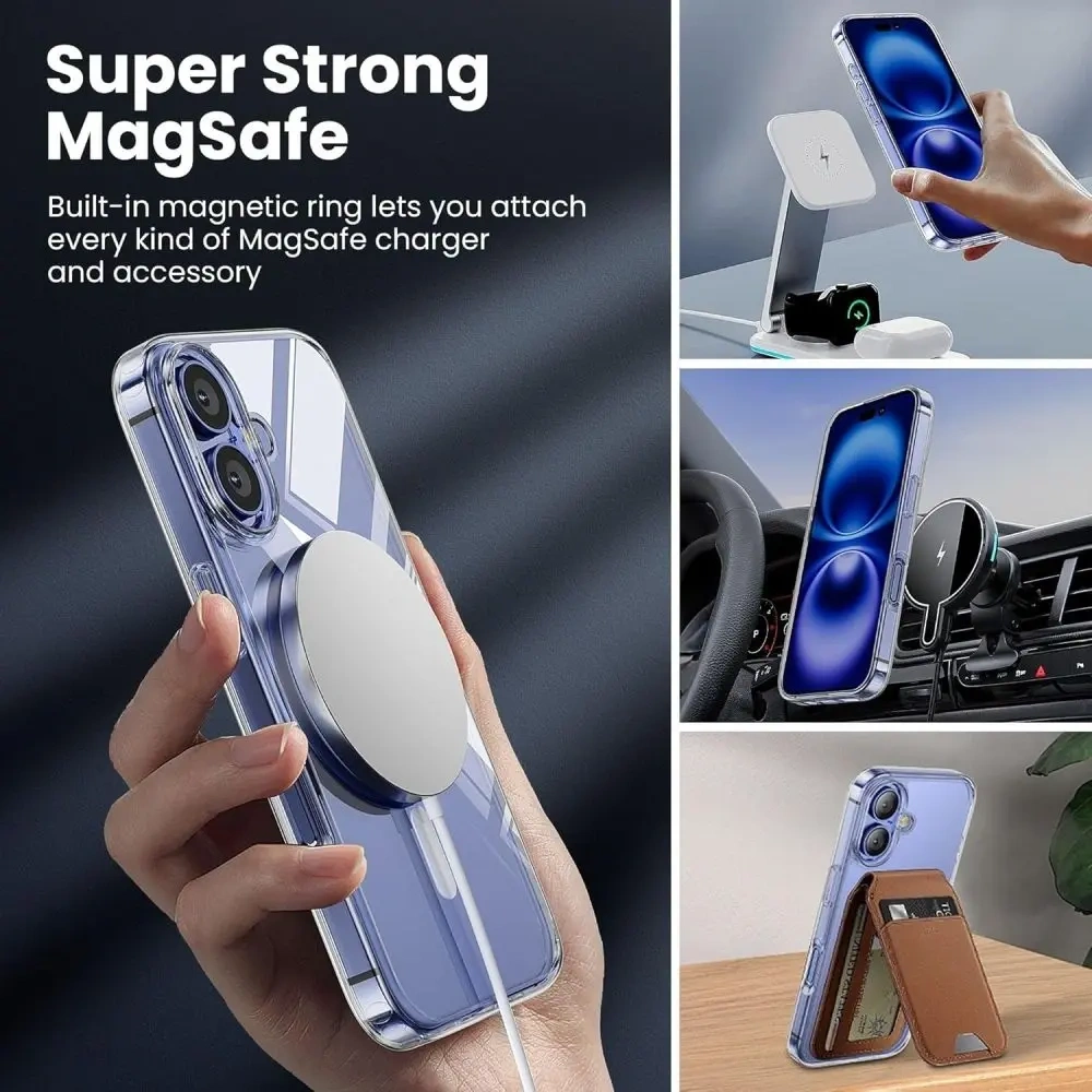 Etui TP Flex MagSafe do Apple iPhone 16 Clear