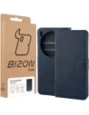 Etui z klapką Bizon Case Pocket do Vivo X300 Pro granatowe