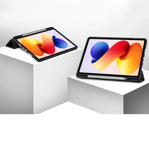 Etui z klapką Bizon Case Tab Lizard do Xiaomi Redmi Pad 2 Pro czarne