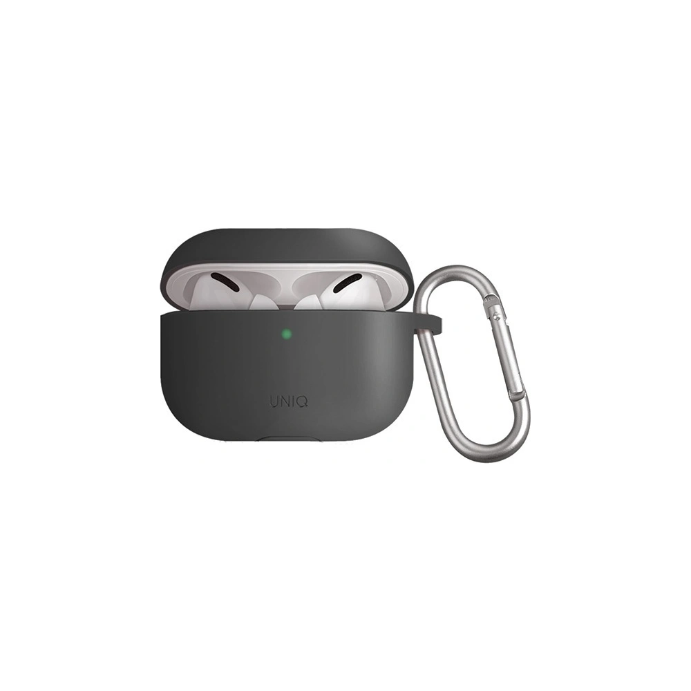 Hurtownia GSM - Etui UNIQ Vencer AirPods Pro Silicone szary/charcoal dark grey - UNIQ246GRY - {ean13} - Hurt