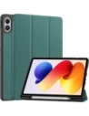 Etui z klapką Bizon Case Tab Lizard do Xiaomi Redmi Pad 2 Pro ciemnozielone