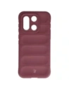 Pancerne etui Bizon Case Tur do OnePlus 15 burgundowe
