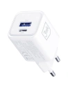 Ładowarka sieciowa 3MK Hyper Charger PD 33W GaN QC4+ PPS AFC FCP SCP USB-A + USB-C biały