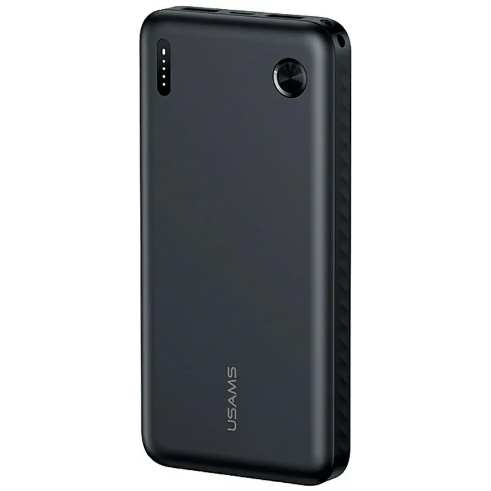 Powerbank USAMS PB83 2xUSB-A, USB-C 10000mAh czarny
