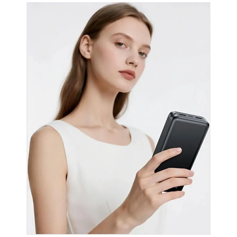 Powerbank USAMS PB83 2xUSB-A, USB-C 20000mAh czarny