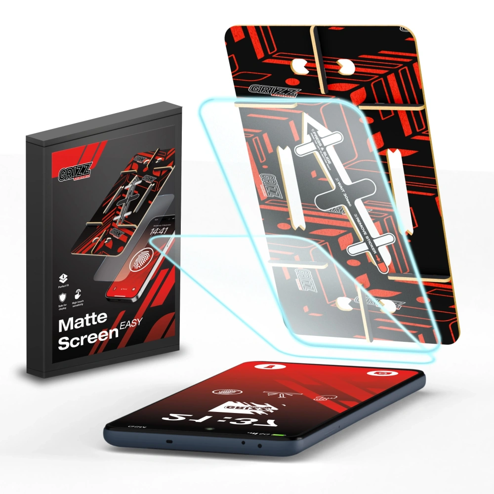 Folia matowa GrizzGlass MatteScreen Easy do Samsung Galaxy S24 [2 PACK]