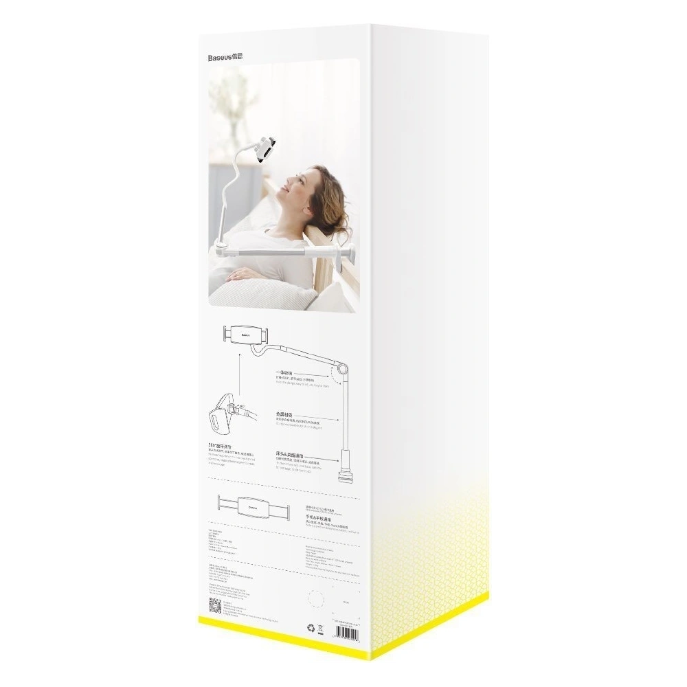 Hurtownia GSM - Uchwyt z klipsem Baseus Otaku na telefon/tablet (srebrny) - BSU1625SLV - {ean13} - Hurt