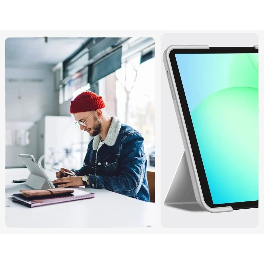 Etui Tech-Protect SmartCase do Samsung Galaxy Tab A9+ / A11+ Plus 11.0 X210 / X215 / X216 / X230 / X235 / X236 Grey