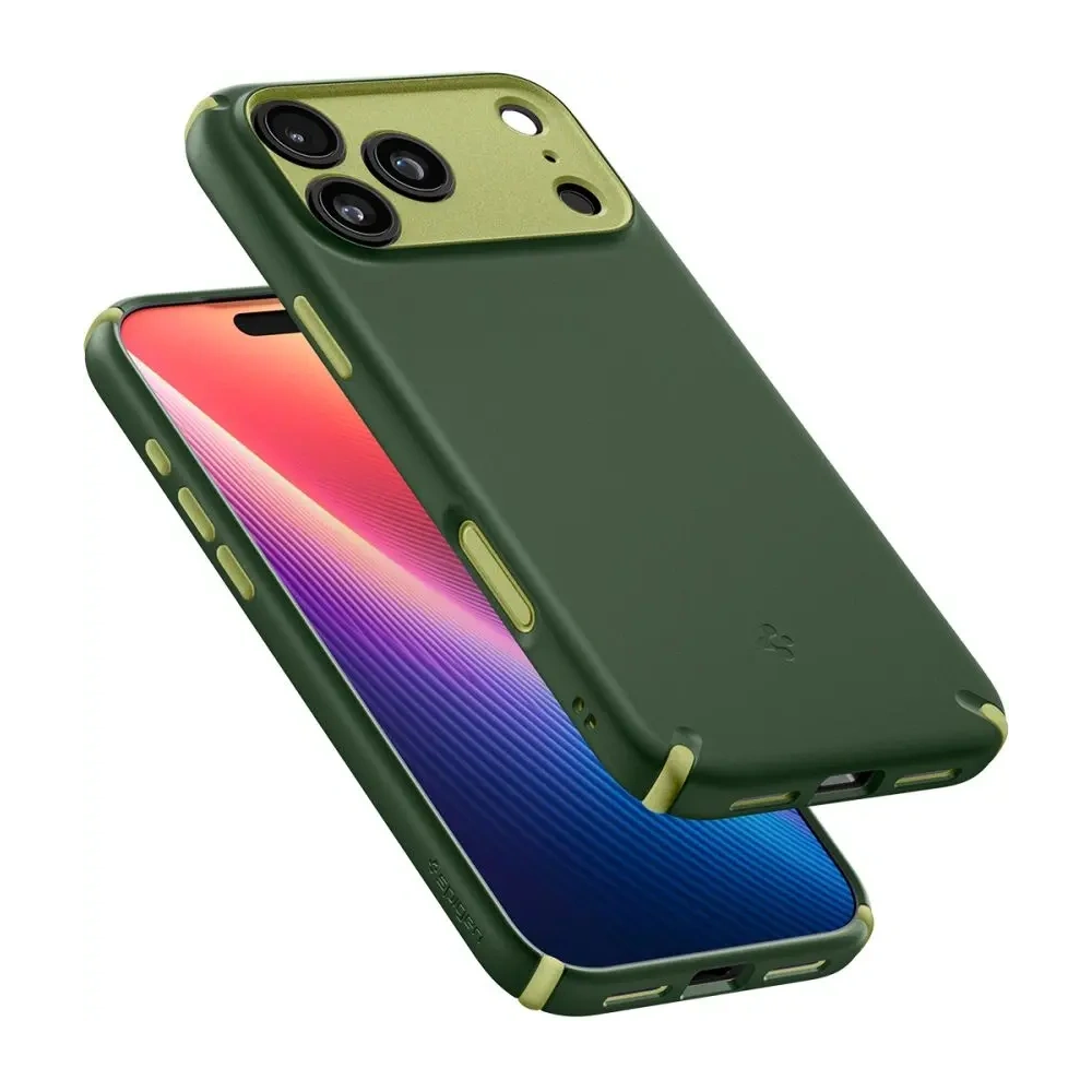 Etui Spigen Nano Pop Hybrid Mag MagSafe do Apple iPhone 17 Pro Max Avo Green