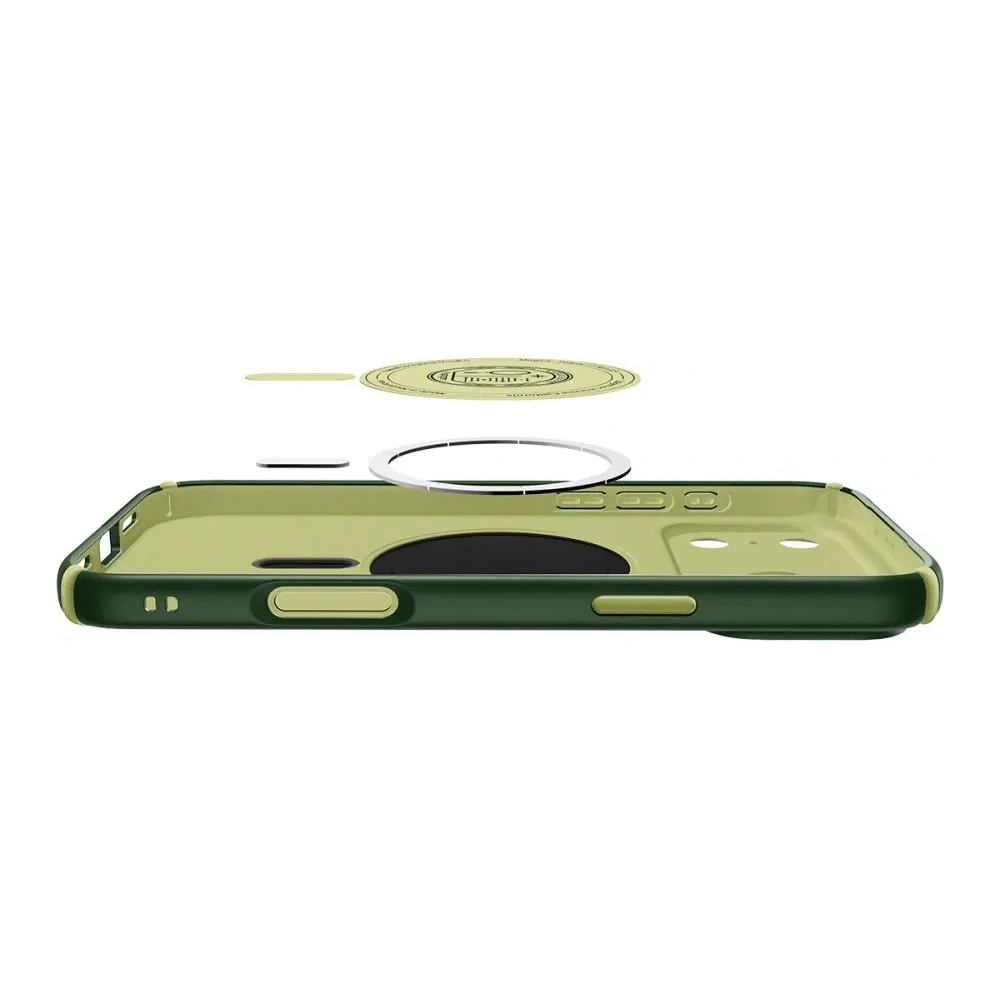 Etui Spigen Nano Pop Hybrid Mag MagSafe do Apple iPhone 17 Pro Max Avo Green