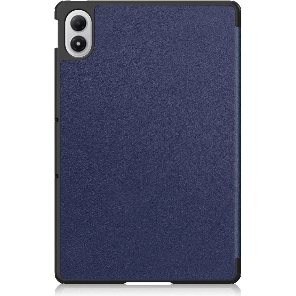 Etui z klapką Bizon Case Tab Croc do Xiaomi Redmi Pad 2 Pro granatowe