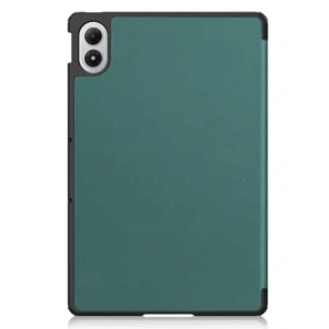Etui z klapką Bizon Case Tab Croc do Xiaomi Redmi Pad 2 Pro ciemnozielone