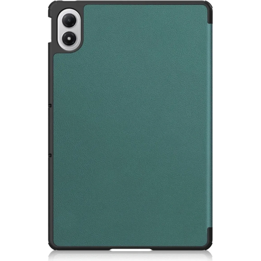 Etui z klapką Bizon Case Tab Croc do Xiaomi Redmi Pad 2 Pro ciemnozielone