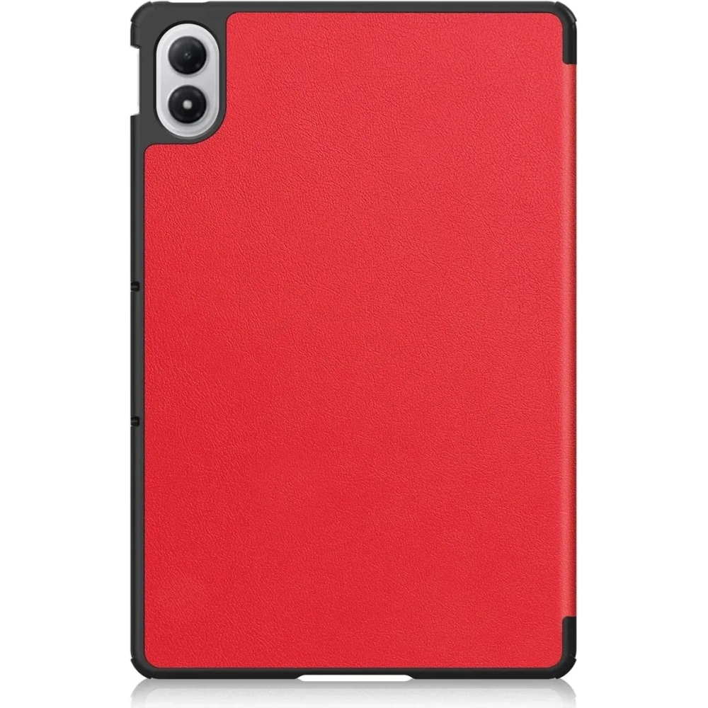 Etui z klapką Bizon Case Tab Croc do Xiaomi Redmi Pad 2 Pro czerwone