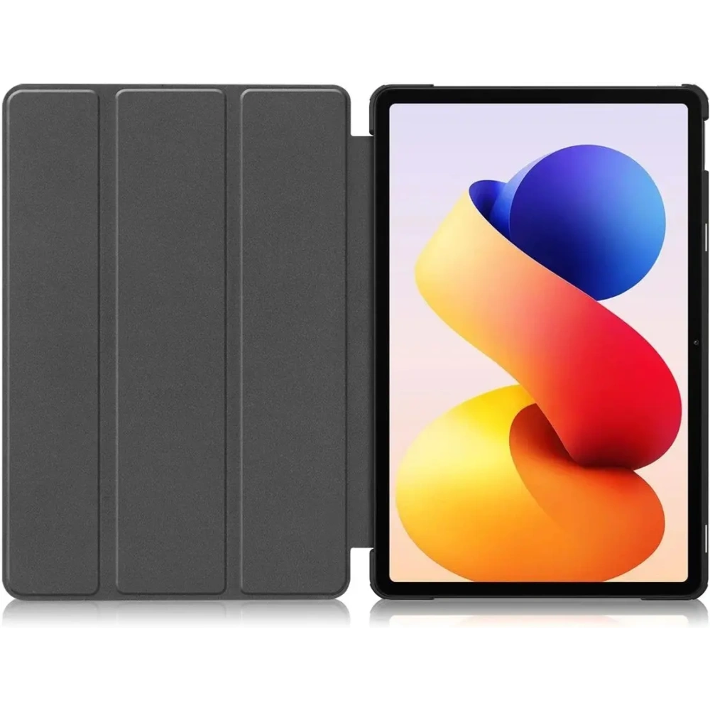 Etui z klapką Bizon Case Tab Croc do Xiaomi Redmi Pad 2 Pro czerwone