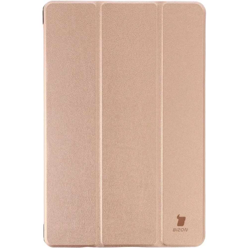 Etui z klapką Bizon Case Tab Croc do Xiaomi Redmi Pad 2 Pro różowozłote