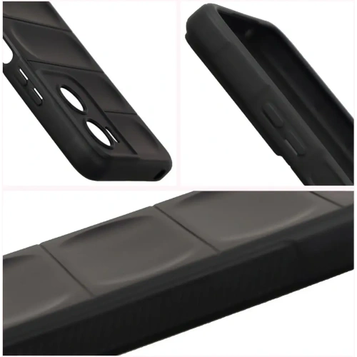 Pancerne etui Bizon Case Tur do Motorola Moto G06 4G / G06 Power 4G czarne