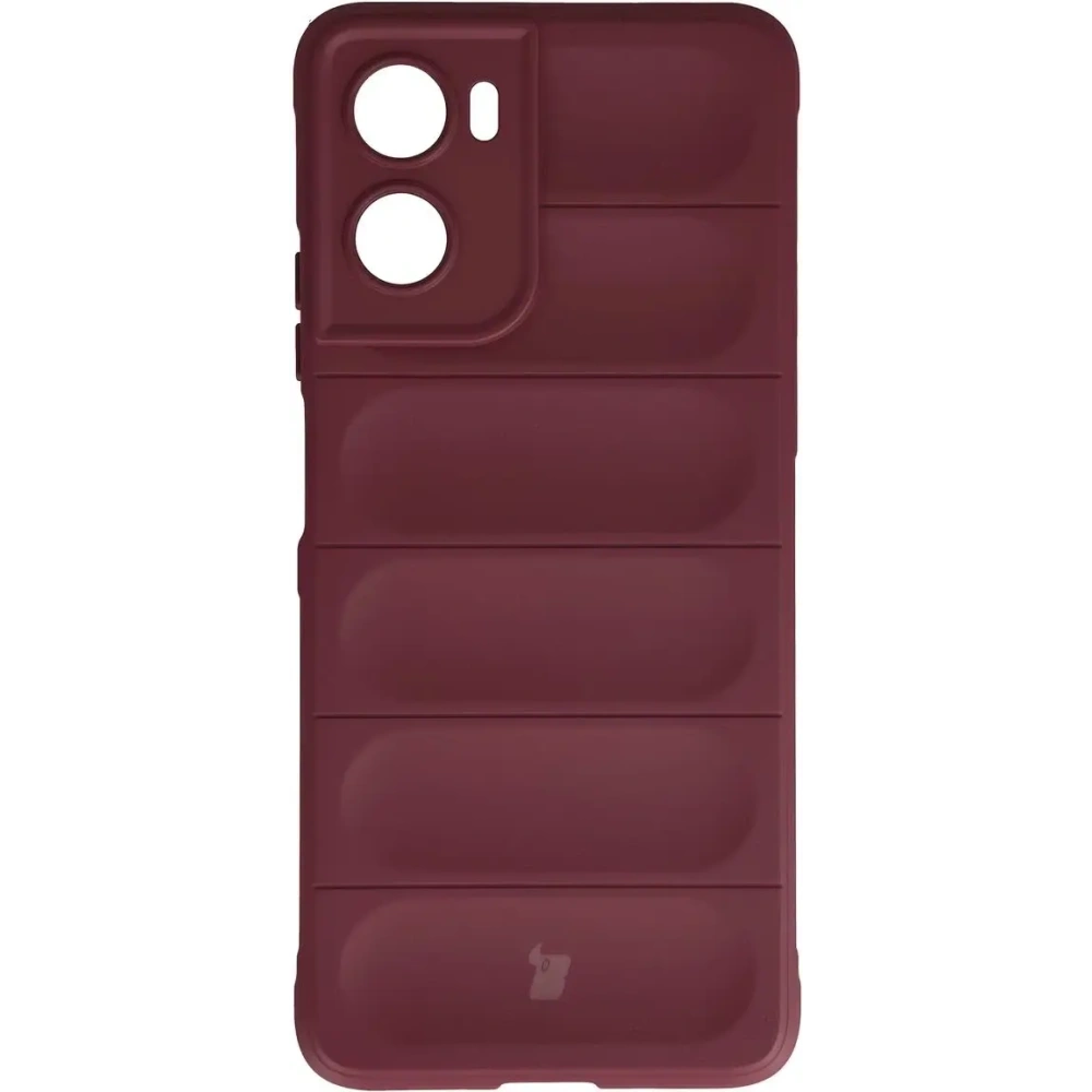 Pancerne etui Bizon Case Tur do Motorola Moto G06 4G / G06 Power 4 burgundowe