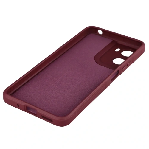 Pancerne etui Bizon Case Tur do Motorola Moto G06 4G / G06 Power 4 burgundowe