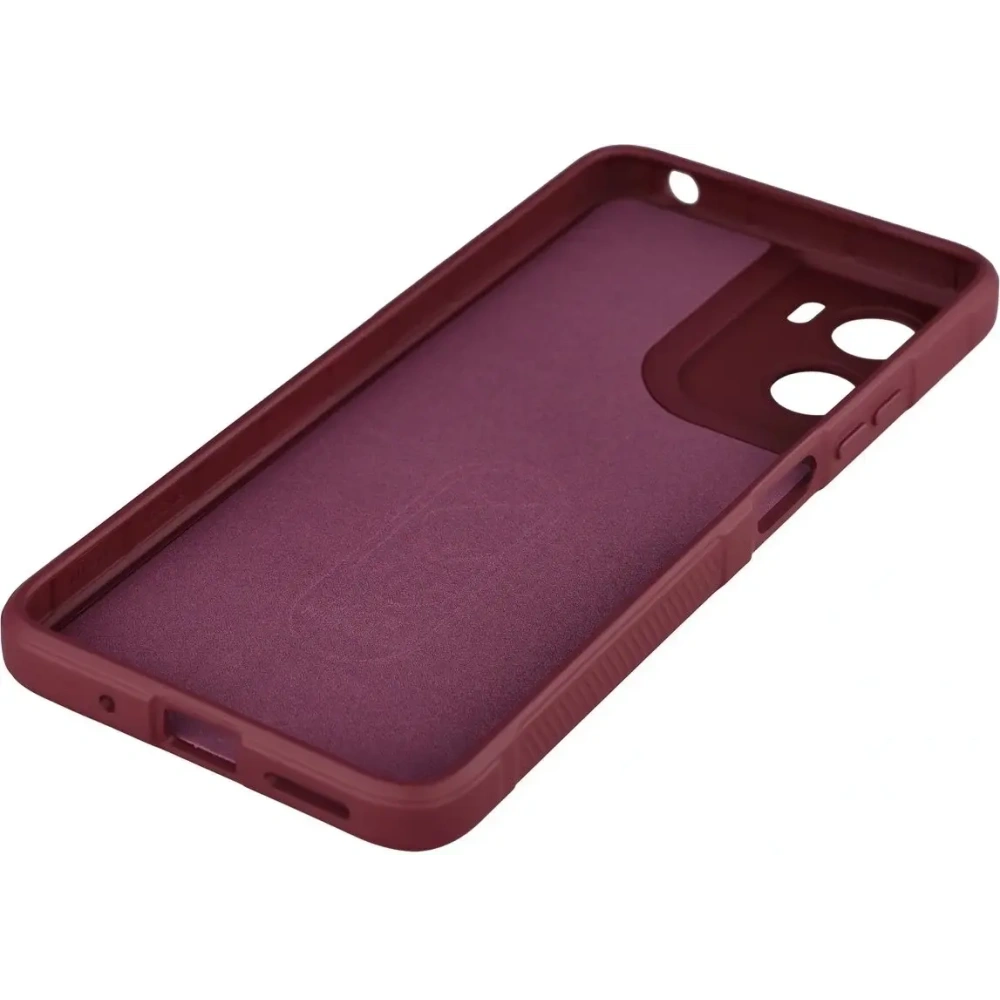 Pancerne etui Bizon Case Tur do Motorola Moto G06 4G / G06 Power 4 burgundowe