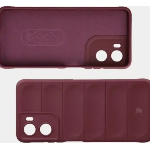 Pancerne etui Bizon Case Tur do Motorola Moto G06 4G / G06 Power 4 burgundowe