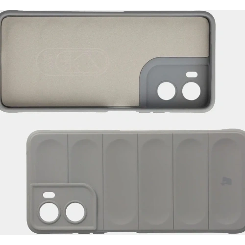 Pancerne etui Bizon Case Tur do Motorola Moto G06 4G / G06 Power 4 jasnoszare