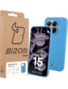 Silikonowe etui Bizon Soft Case do Xiaomi 15T Pro niebieskie