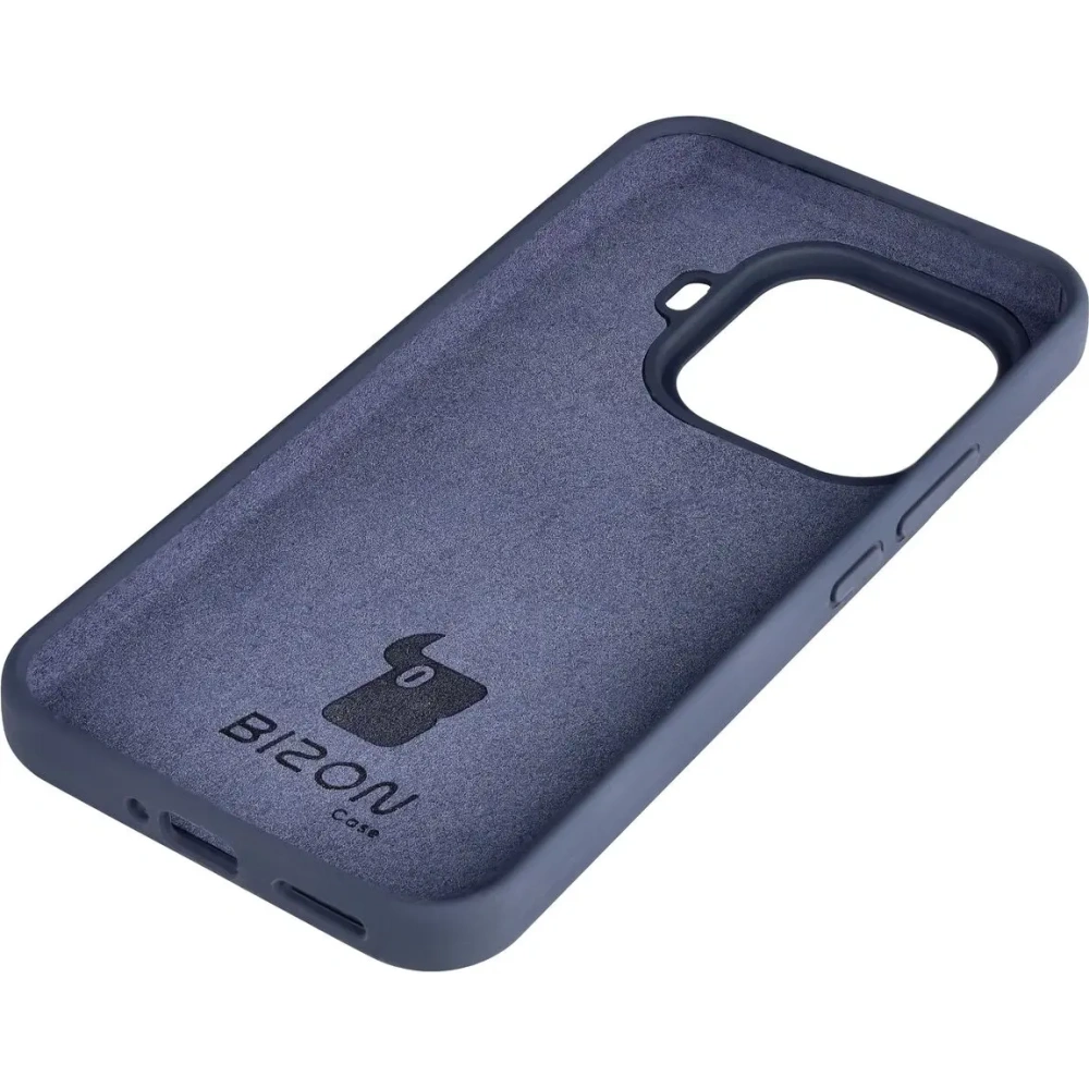 Silikonowe etui Bizon Soft Case do Xiaomi 15T Pro ciemnoniebieskie