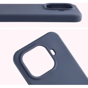 Silikonowe etui Bizon Soft Case do Xiaomi 15T Pro ciemnoniebieskie