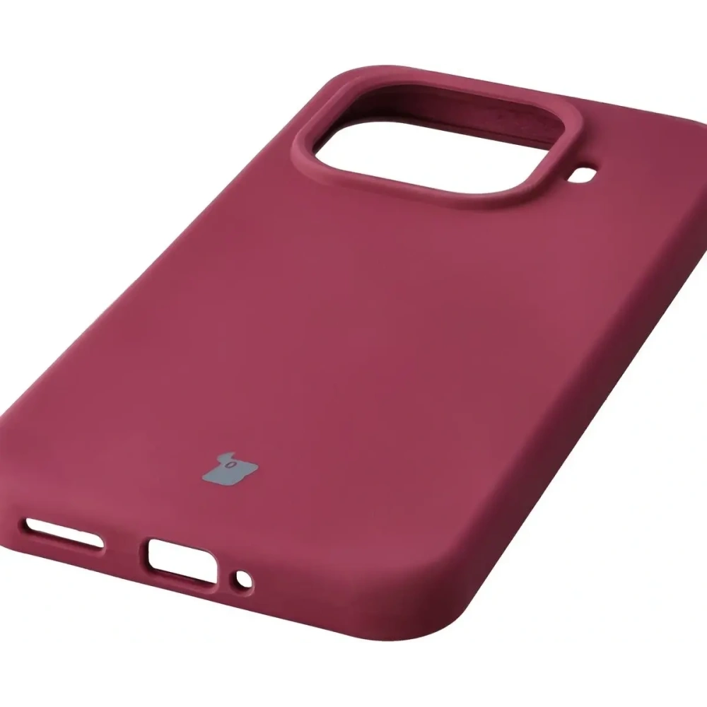 Silikonowe etui Bizon Soft Case do Xiaomi 15T Pro ciemnofioletowe