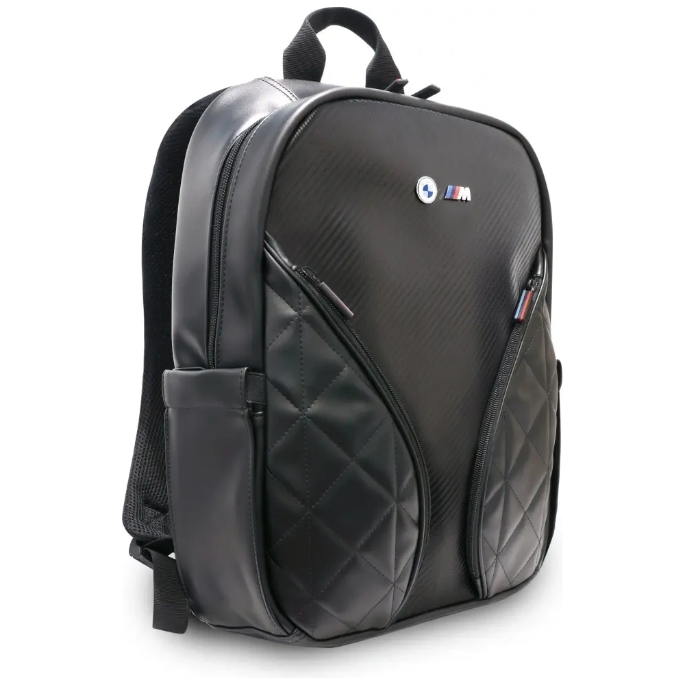 Plecak BMW Carbon Pockets&Metal Logo 16" czarny