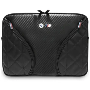 Torba BMW Carbon Pockets&Metal Logo Sleeve 14" czarny
