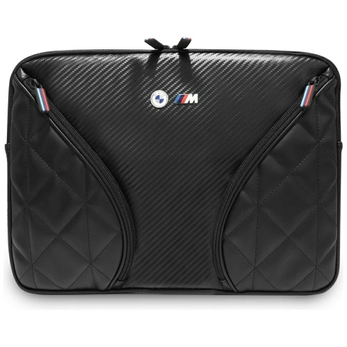 Torba BMW Carbon Pockets&Metal Logo Sleeve 14" czarny