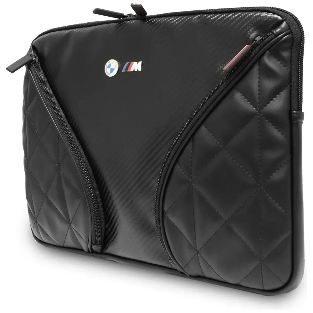 Torba BMW Carbon Pockets&Metal Logo Sleeve 14" czarny