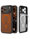 Etui Spigen Ultra Hybrid Mag MagSafe do Apple iPhone 17 Pro Max Frost Black/orange
