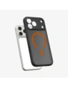 Etui Spigen Ultra Hybrid Mag MagSafe do Apple iPhone 17 Pro Max Frost Black/orange