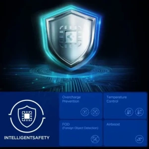 Ładowarka indukcyjna Spigen Essential EF302MOQ Qi 2.2 2in1 Magnetic MagSafe Wireless Charger Black