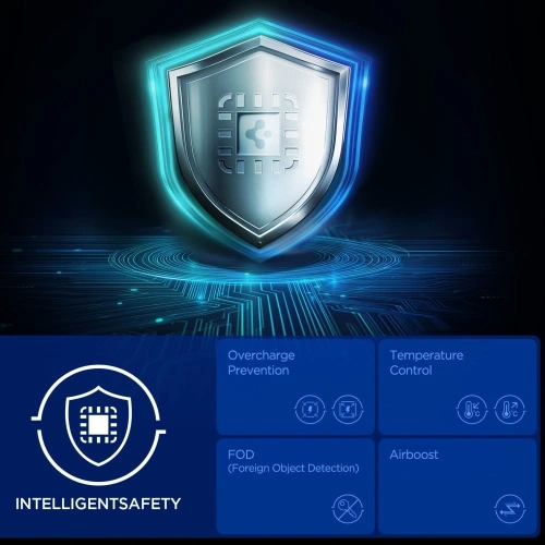 Ładowarka indukcyjna Spigen Essential EF302MOQ Qi 2.2 2in1 Magnetic MagSafe Wireless Charger Black